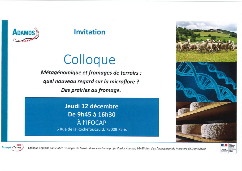 Invitation Colloque Jeudi 12 décembre 2019